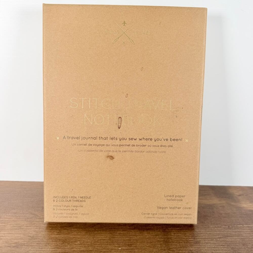 Chasing Threads Stitch Where You Been Travel Notebook Kit NIB